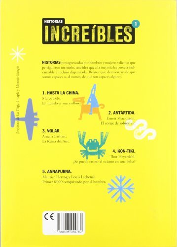 Historias increibles 1 (Spanish Edition)