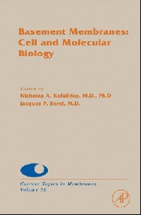 Nicholas Kefalides - «Basement Membranes: Cell And Molecular Biology,56»