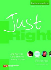 Just Right Workbook with Key: Pre-intermediate British English Version (Just Right Course): Pre-intermediate British English Version (Just Right Course)