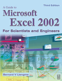 Guide to Microsoft Excel 2002 for Scientists and Engineers