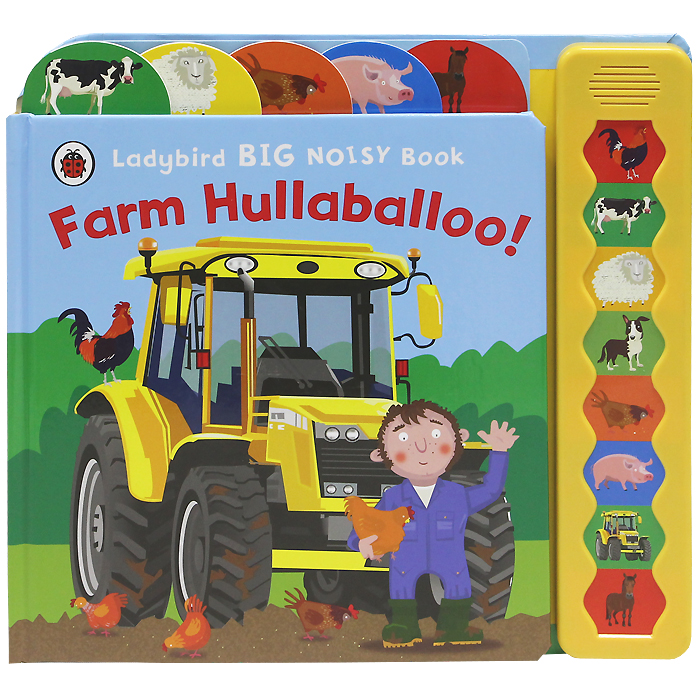 Ladybird Big Noisy Book: Farm Hullaballoo! Книжка-игрушка