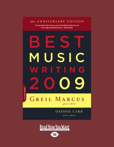 Best Music Writing 2009