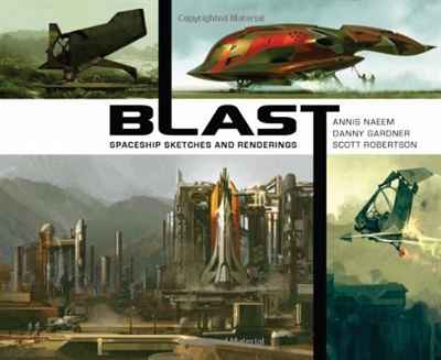 BLAST: spaceship sketches and renderings