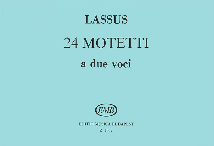 Lassus: 24 motetti a due voci