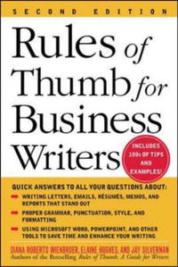 Rules of Thumb for Business Writers