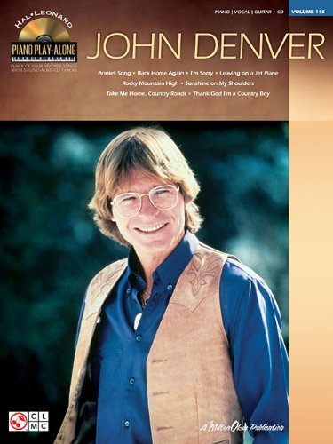 John Denver - Piano Play-Along Volume 115 (CD/Pkg)