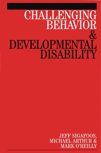 Challenging Behaviour and Developmental Disability