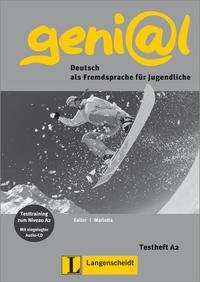 Geni@l: Deutsch als Fremdsprache fur Jugendliche: Testheft A2 (+ CD)