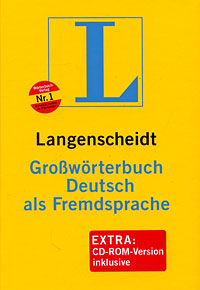 Langenscheidt Grossworterbuch Deutsch als Fremdsprache (+ CD-ROM)