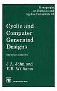 Cyclic and Computer Generated Designs, Second Edition