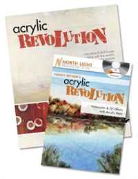 Painting Acrylic with Nancy Reyner Book and DVD Bundle