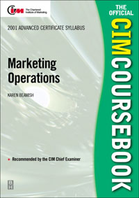 CIM Coursebook 01/02 Marketing Operations