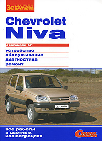 Chevrolet Niva с двигателем 1,7i. Устройство, эксплуатация, обслуживание, ремонт