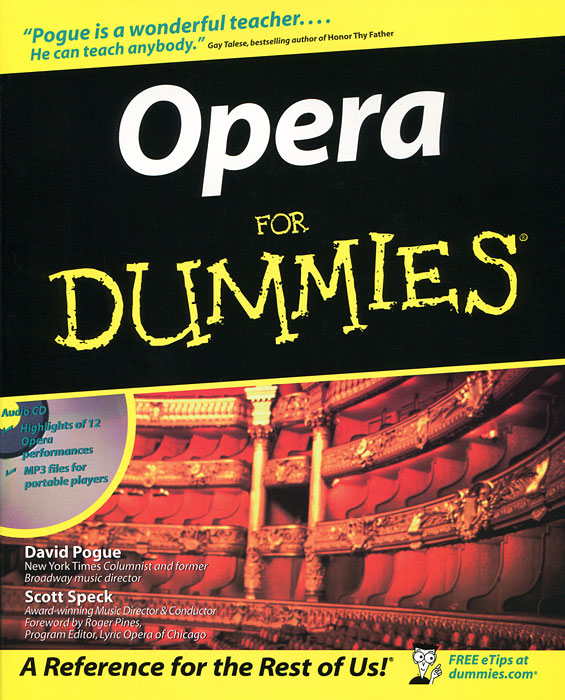 Opera For Dummies (+ CD-ROM)