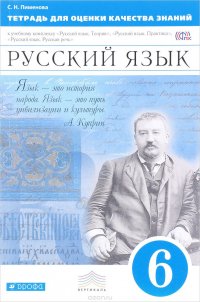 Русский язык. 6 класс. Тетрадь для оценки качества знаний