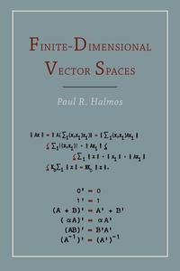 Finite Dimensional Vector Spaces