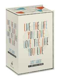 Live the Life You Love Postcard Box: 100 HAND-LETTERED POSTCARDS