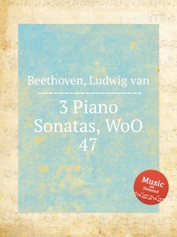 3 Piano Sonatas, WoO 47