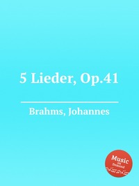 5 Lieder, Op.41