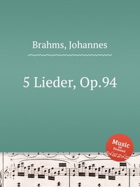 5 Lieder, Op.94