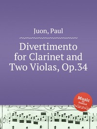 Divertimento for Clarinet and Two Violas, Op.34