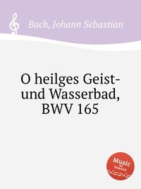 O heilges Geist- und Wasserbad, BWV 165