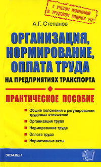 Организация, нормирование, оплата труда на предприятиях транспорта. Практическое пособие