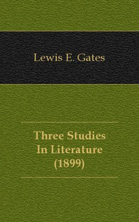 Three Studies In Literature