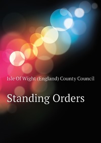 Standing Orders