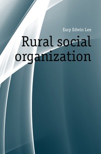 Rural social organization