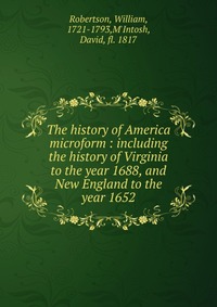 The history of America microform