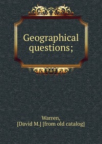 Geographical questions