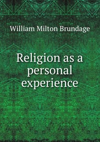 Religion as a personal experience