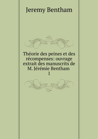 Theorie des peines et des recompenses