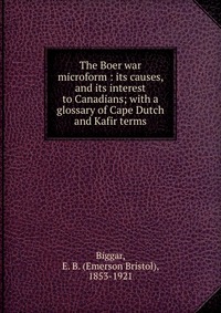 The Boer war microform