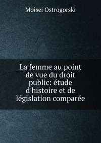 La femme au point de vue du droit public