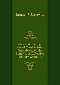 Labor and Liberty, a Model Constitution, Embodying All the Benefits of Collective Industry Without t