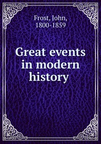 Great events in modern history