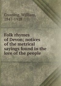 Folk rhymes of Devon