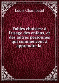 Fables choisies