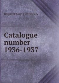 Catalogue number