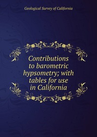 Contributions to barometric hypsometry