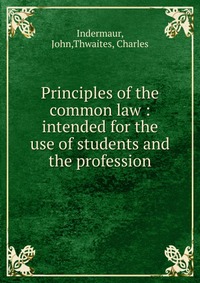 Principles of the common law