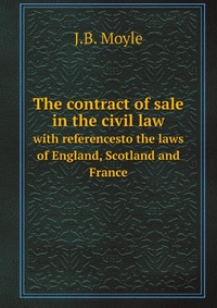 The contract of sale in the civil law