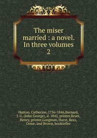 The miser married