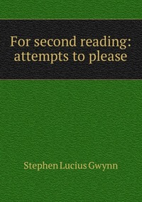 For second reading: attempts to please