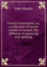 French homonyms