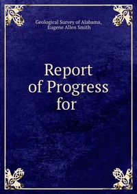 Report of Progress for