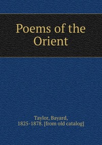 Poems of the Orient