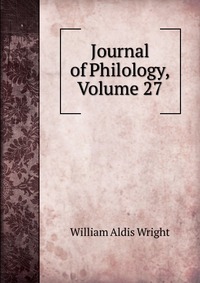 Journal of Philology, Volume 27